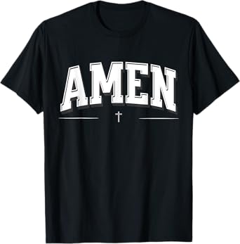 Christian shirts for Men, AMEN T-Shirt