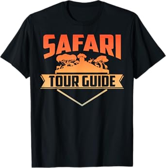 Cool Safari Tour Guide Design For Men Women Zookeeper Safari T-Shirt