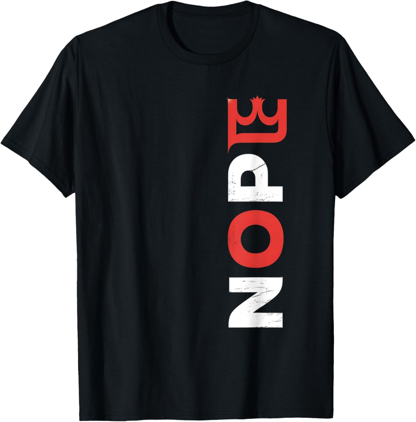 No Kings Protest Sign Nop T-shirt