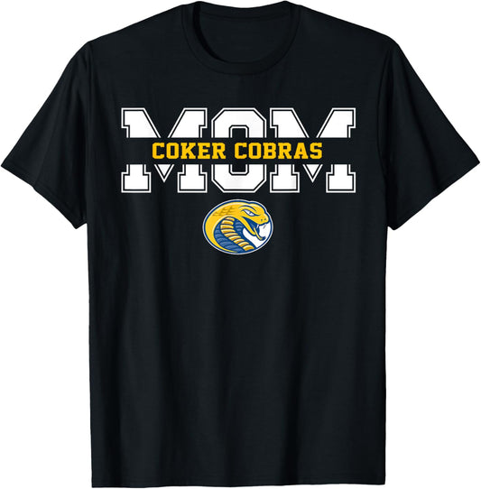 Coker College University Mom Mother Arch Vintage Design T-shirt by TeeBrew