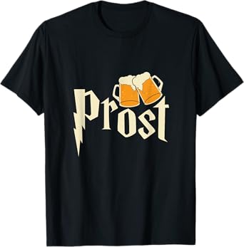 Prost Oktoberfest German Vintage Octoberfest Prost Wurst T-Shirt