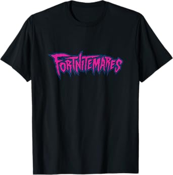 Fortnite Halloween Fortnitemares Horror Movie Logo T-Shirt