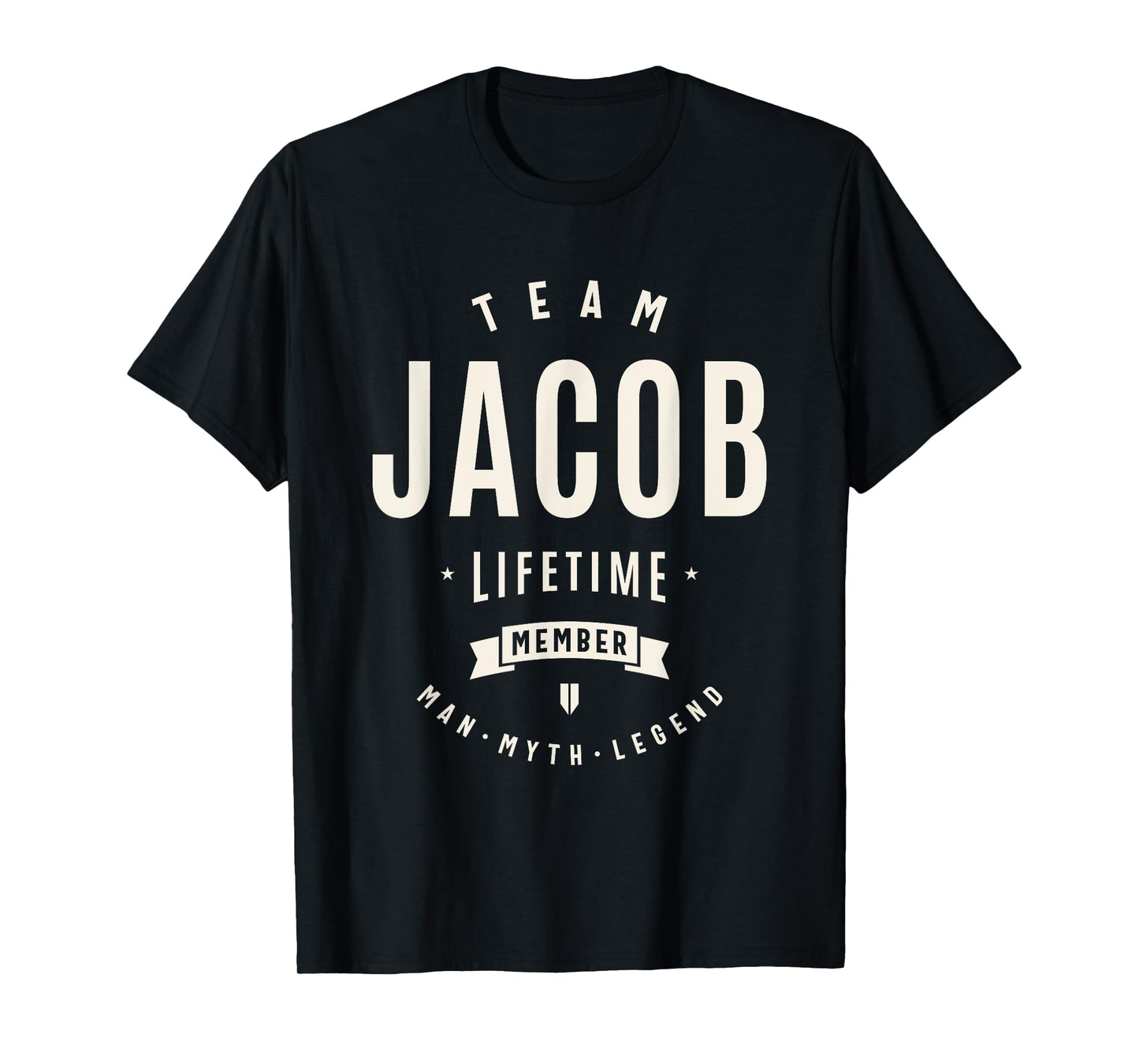 Team Jacob Lifetime Member Funny Name Jacob T-Shirt