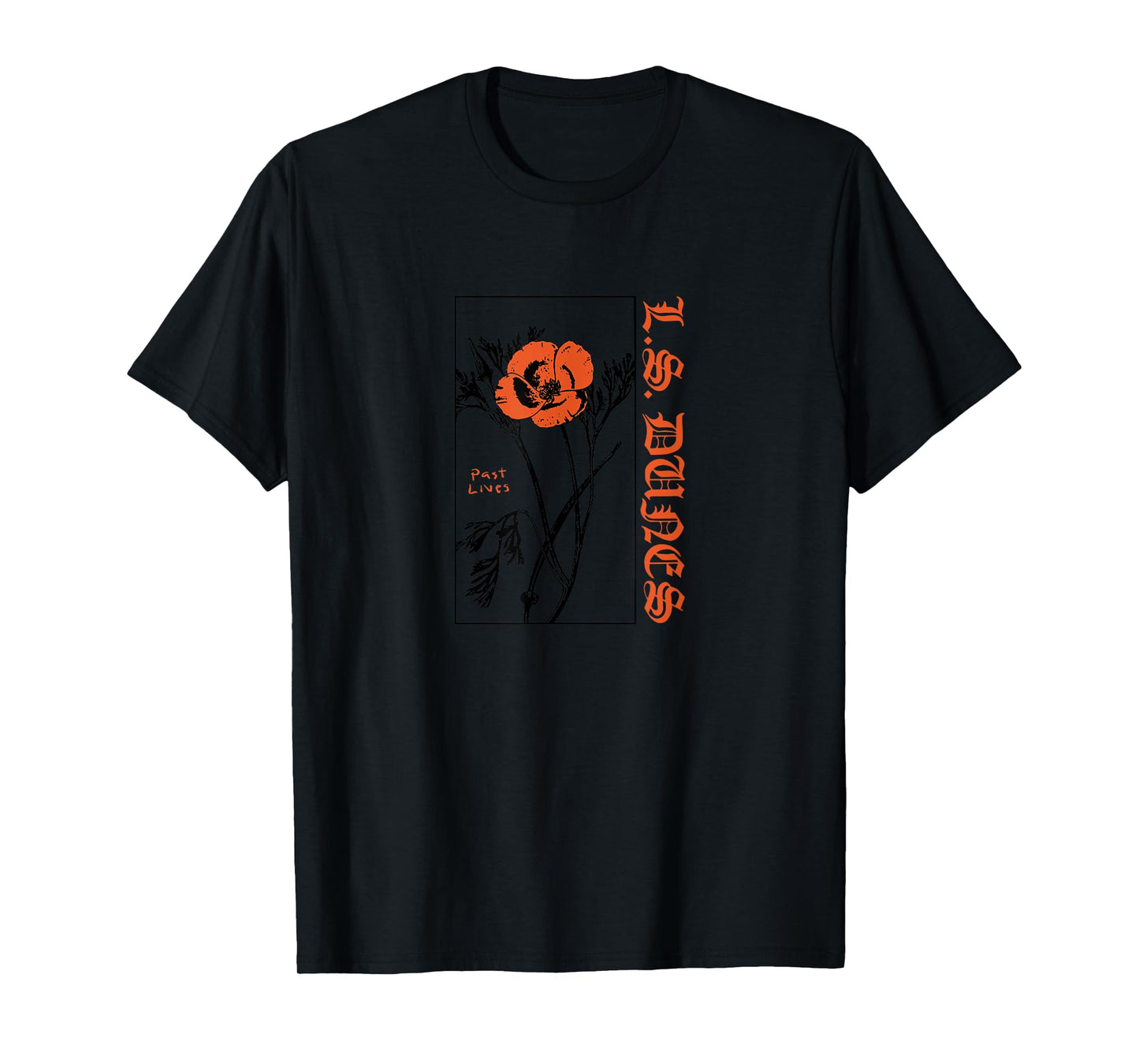 L.S. Dunes - Past Lives T-Shirt, Small, Black