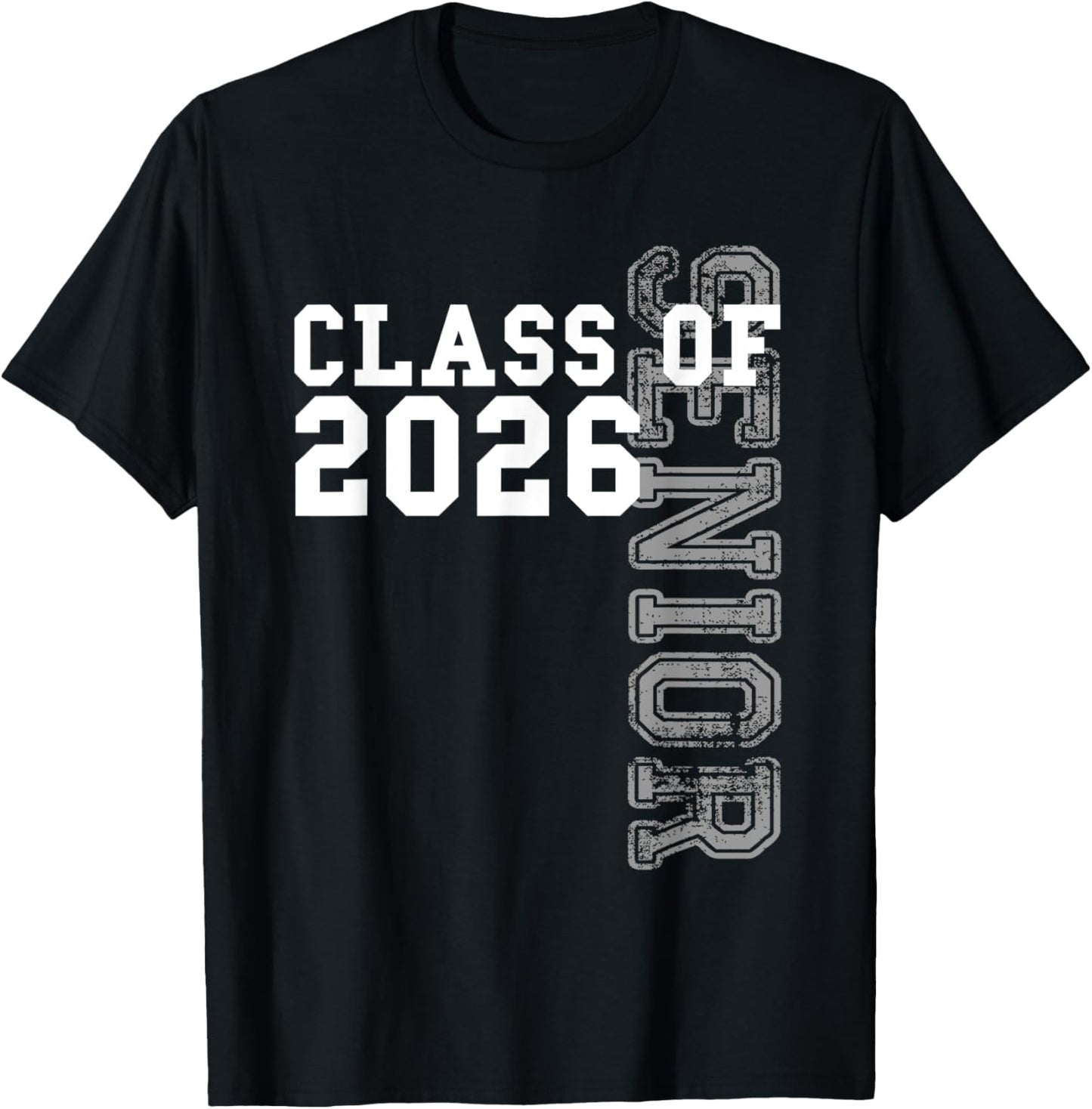 Class of 2026 Senior 2026 Graduation 2025 Student Kids T-Shirt
