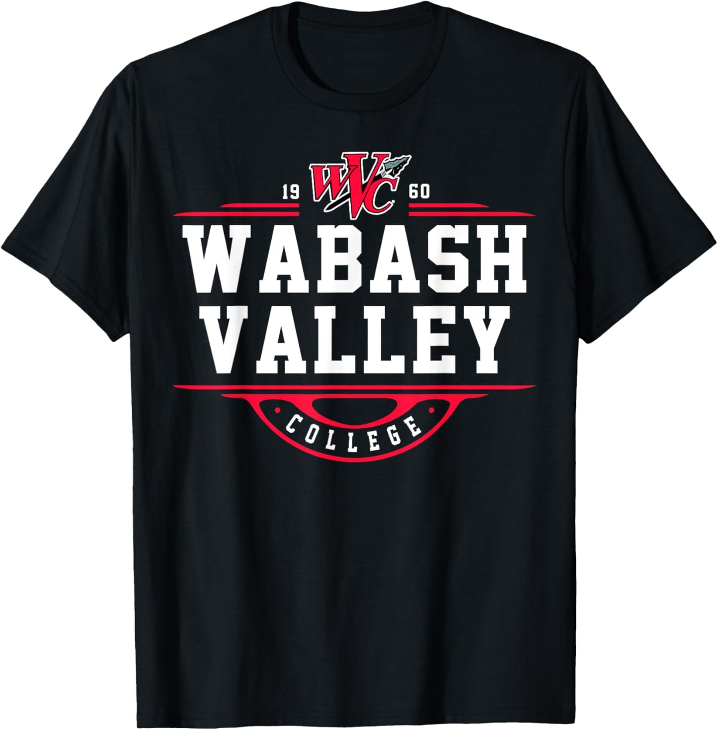 Wabash Valley College Arch Vintage Design Men Women Classic Tee by TeeBrew