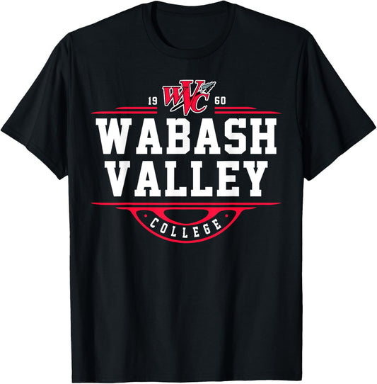 Wabash Valley College Arch Vintage Design Men Women Classic Tee by TeeBrew