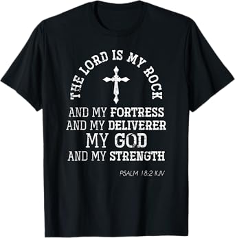 Bible Verse Christianity Faith Jesus Lord Devotee Prayer T-Shirt