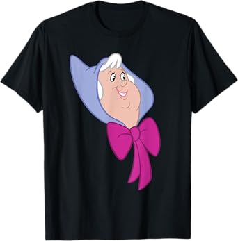 Disney Cinderella Fairy Godmother Big Face Costume T-Shirt