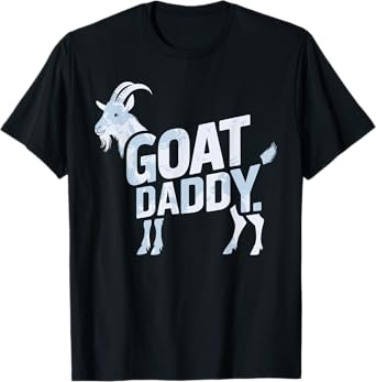 Cool Goat Design For Men Boys Pygmy Goat Lover Goat Farmer T-Shirt