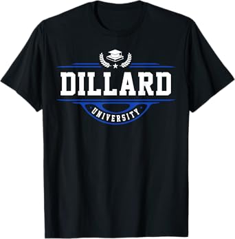 Dillard University Vintage Arch Design for Men Women T-Shirt