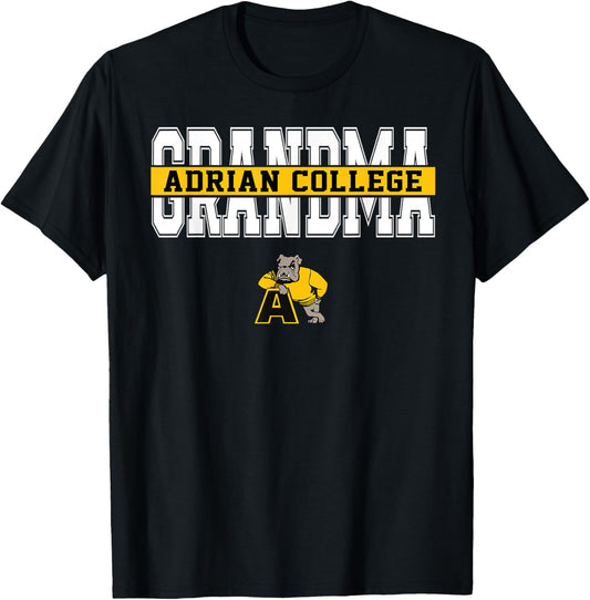 Adrian College Grandma Arch Vintage Design For Women T-shirt by TeeBrew