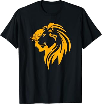 Vintage Christian Apparel Clothing Gifts Jesus And Lion T-Shirt