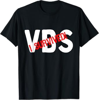 I Survived Vacation Bible School VBS 2025 Teacher Funny T-Shirt