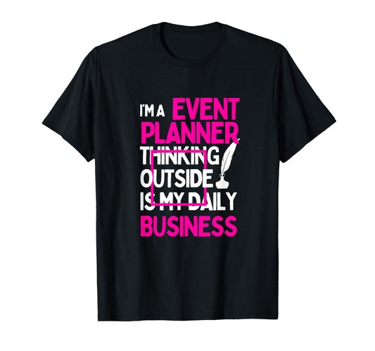 Funny Event Planner Shirt Women Plan Wedding Coordinator T-Shirt