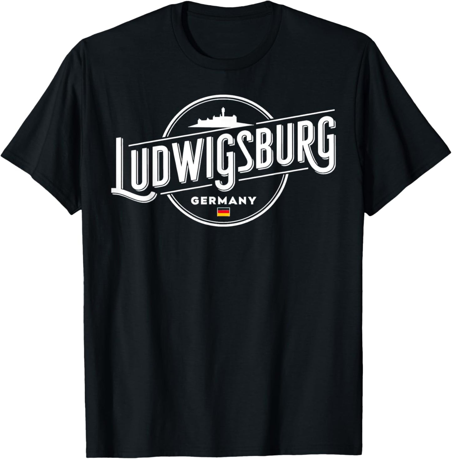 Ludwigsburg Germany City Travel Emblem T-Shirt