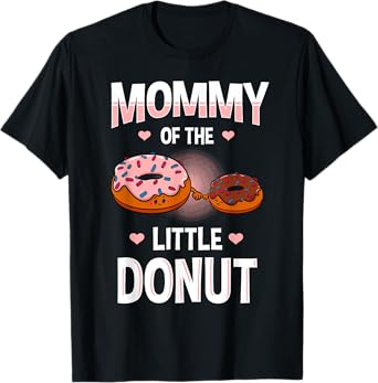 Mommy Of The Little Donut Gender Reveal Announcement T-Shirt