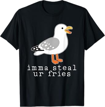 Imma Steal Ur Fries Womens, Funny Meme T-Shirt