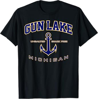 Gun Lake MI Shirt for for Women & Men T-Shirt