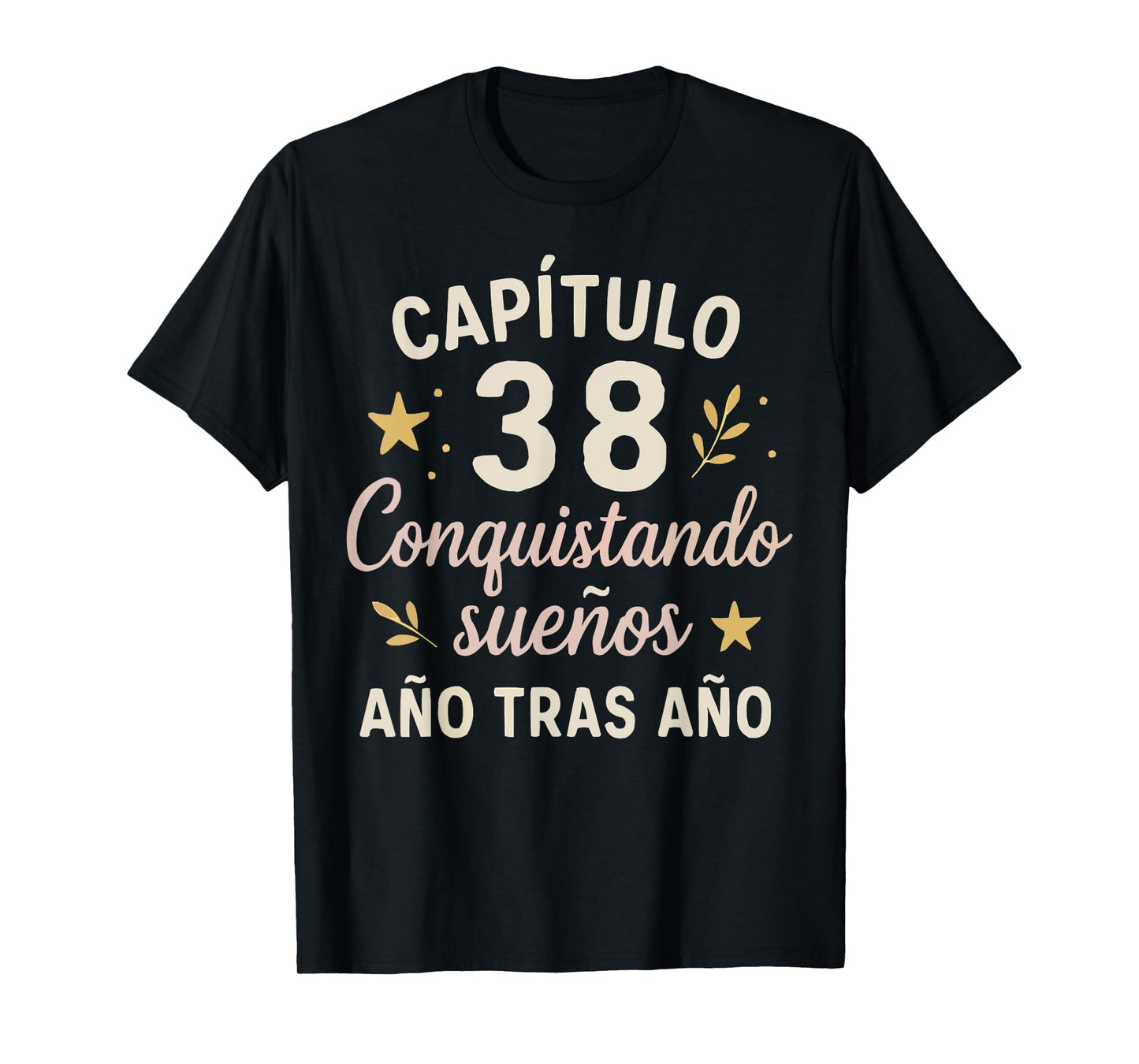 38th Birthday Spanish Cumpleaños 38 Años T-Shirt