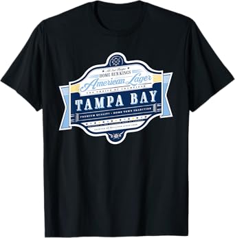 Classic Tampa Bay Beer Label T-Shirt - Tampeño Pride T-Shirt