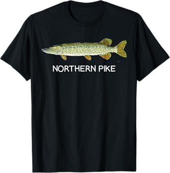 Northern Pike Freshwater Game Fish T-Shirt