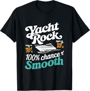 Yacht Rock Lows Highs Smooth Music Gift T-Shirt