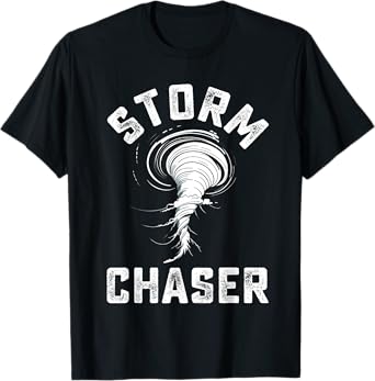 Storm Chaser Costume Tornado Twister Chasers Kids Boys Men T-Shirt