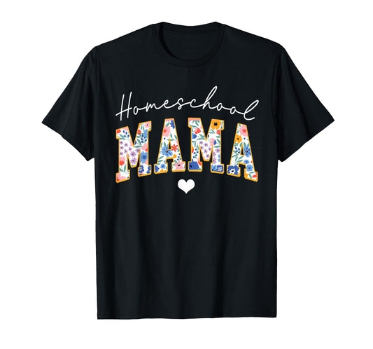 Homeschool Mom Life Keep Homeschool Weird Homeschool Mama T-Shirt