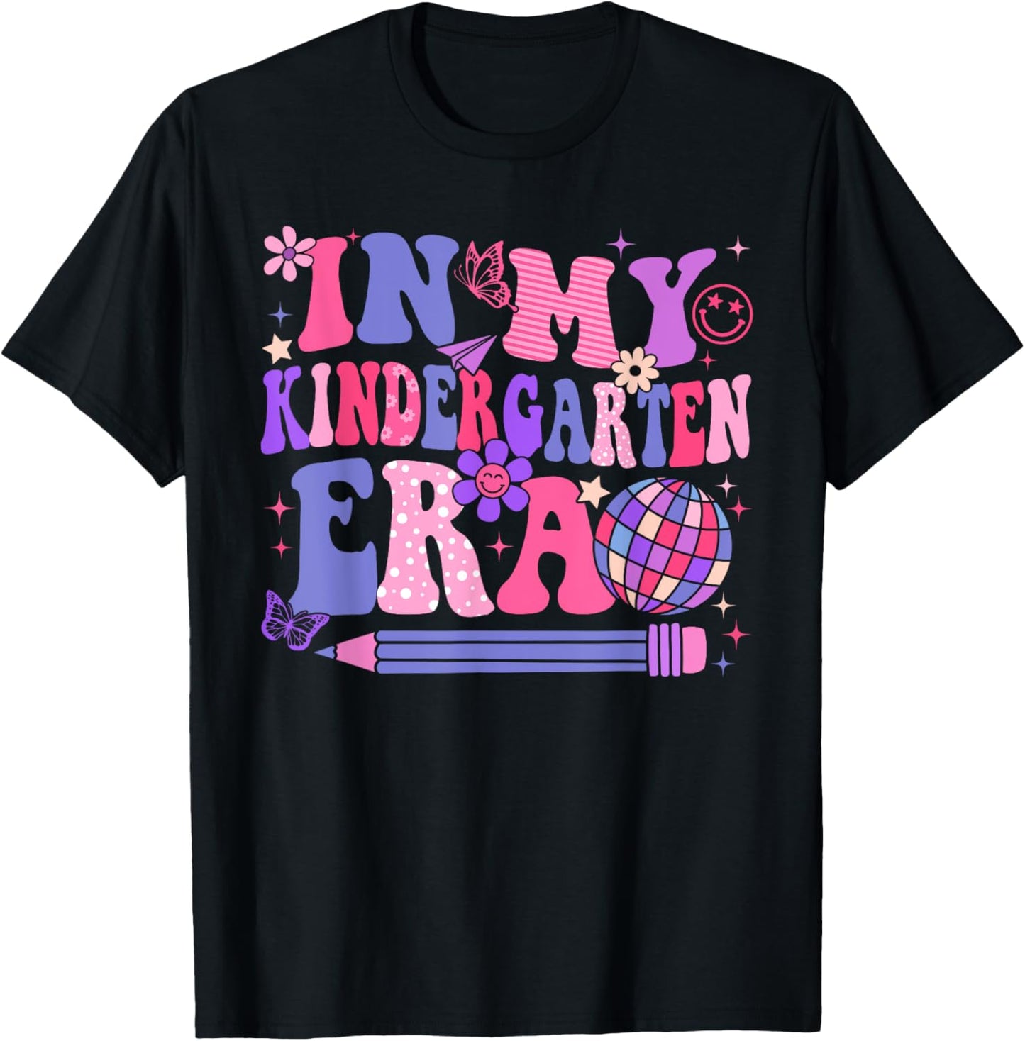 In My Kindergarten Era Back To School Teacher Women Girl T-shirt by TeeBrew