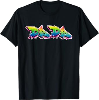 Airbrush Graffiti Daddy Dada Street Artist T-Shirt
