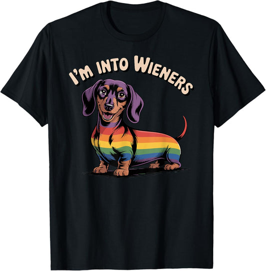 Wiener Dog LGBTQ Gay Pride T-Shirt