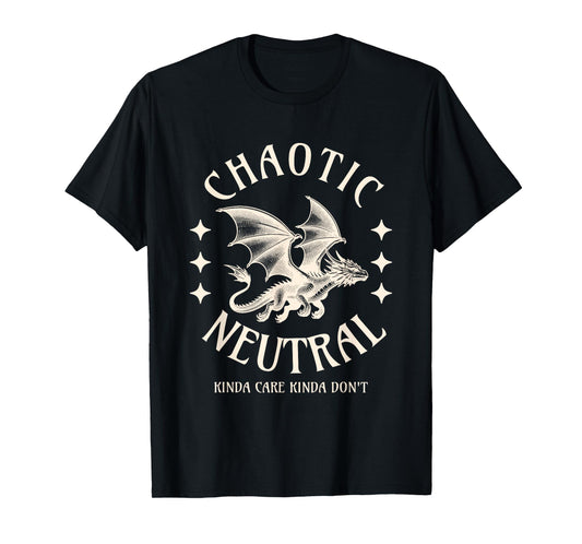 Chaotic Neutral Alignment Funny Roleplaying Character T-Shirt