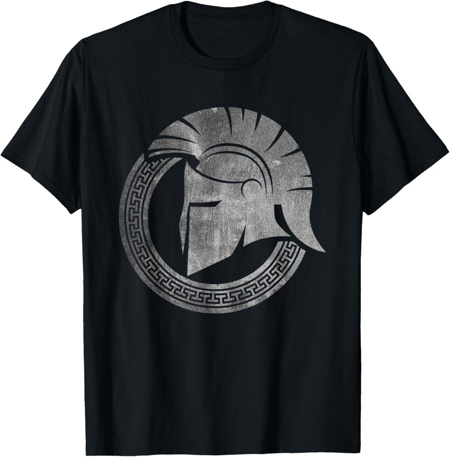 Spartan Warrior Helmet Ancient Greek Vintage T-Shirt T-Shirt