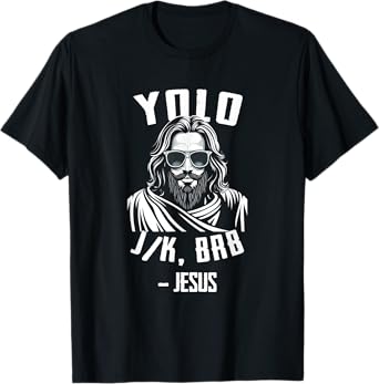 Yolo Jk Brb Funny Easter Day Vintage T-Shirt