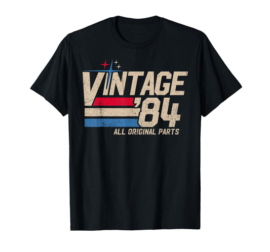 Vintage '84 Retro 41st Birthday for Men Dad USA Since 1984 T-Shirt