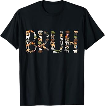Safari Animals Wildlife Zookeeper Funny Bruh Boys Teens Kids T-Shirt