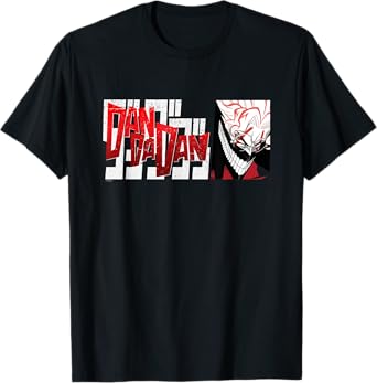 Dan Da Dan Okarun Transformation with Logo Anime T-Shirt