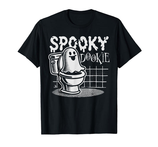 Spooky Dookie Halloween Funny For Men Women T-Shirt