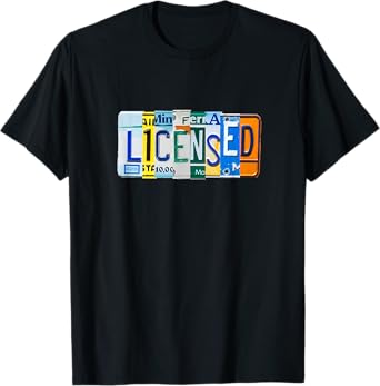 Passed Drivers Test New Driving License Congratulations Teen T-Shirt