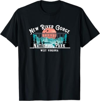 New River Gorge National Park West Virginia USA Souvenir T-Shirt