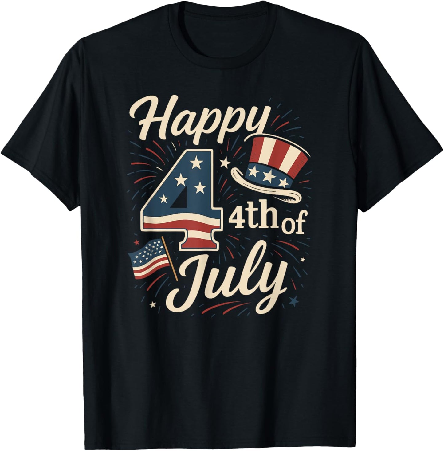 Happy 4th Of July Men Women Kids T-shirt