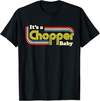 Chopper Baby - Knucklehead - Panhead - Shovelhead Motorcycle T-Shirt