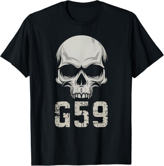 Vintage skull head G59 greyday G59 T-Shirt