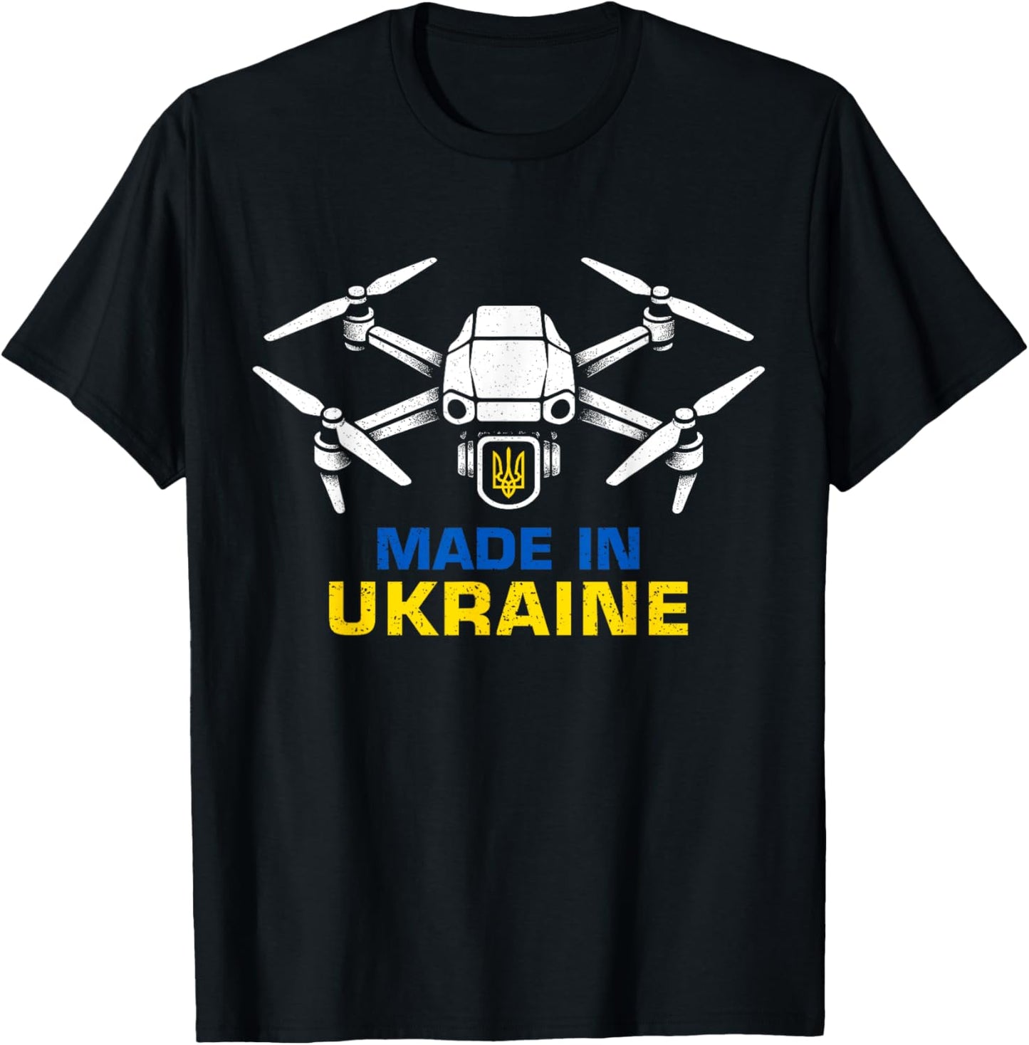 Ukraine Drone Patriotic Ukrainian FPV Lovers T-Shirt