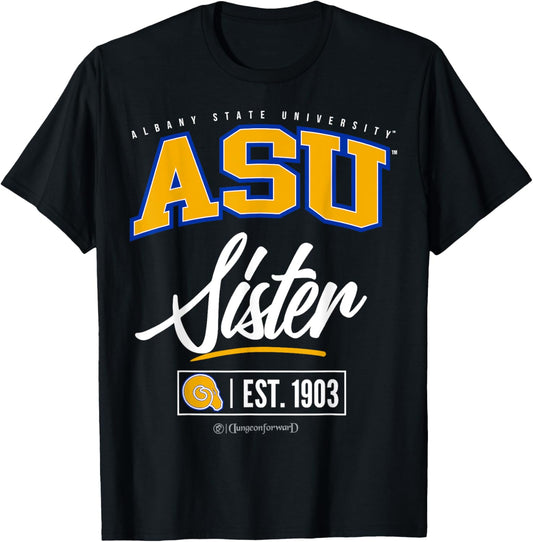 Albany State University - ASU HBCU Sister T-Shirt