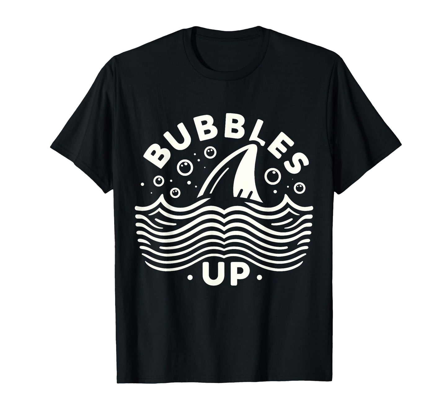 Bubbles Up Shark lover T-Shirt