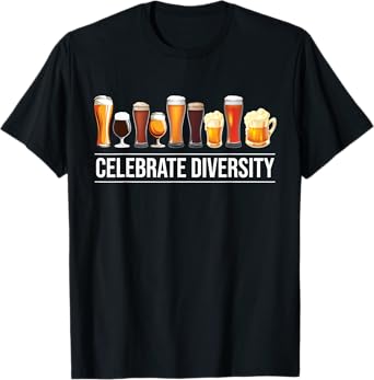 Celebrate Diversity Craft Beer T-Shirt