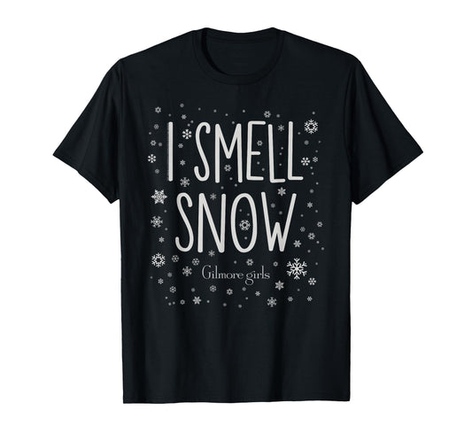 Gilmore Girls Snowflake Pattern I Smell Snow TV Show T-Shirt
