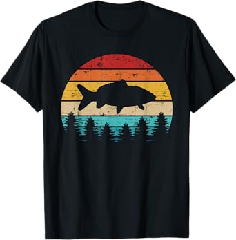 Carp fishing vintage retro T-Shirt